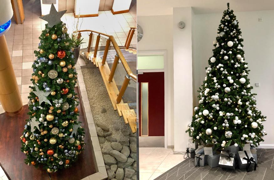 Christmas Tree Rental, Hire & Decoration Service • Inleaf