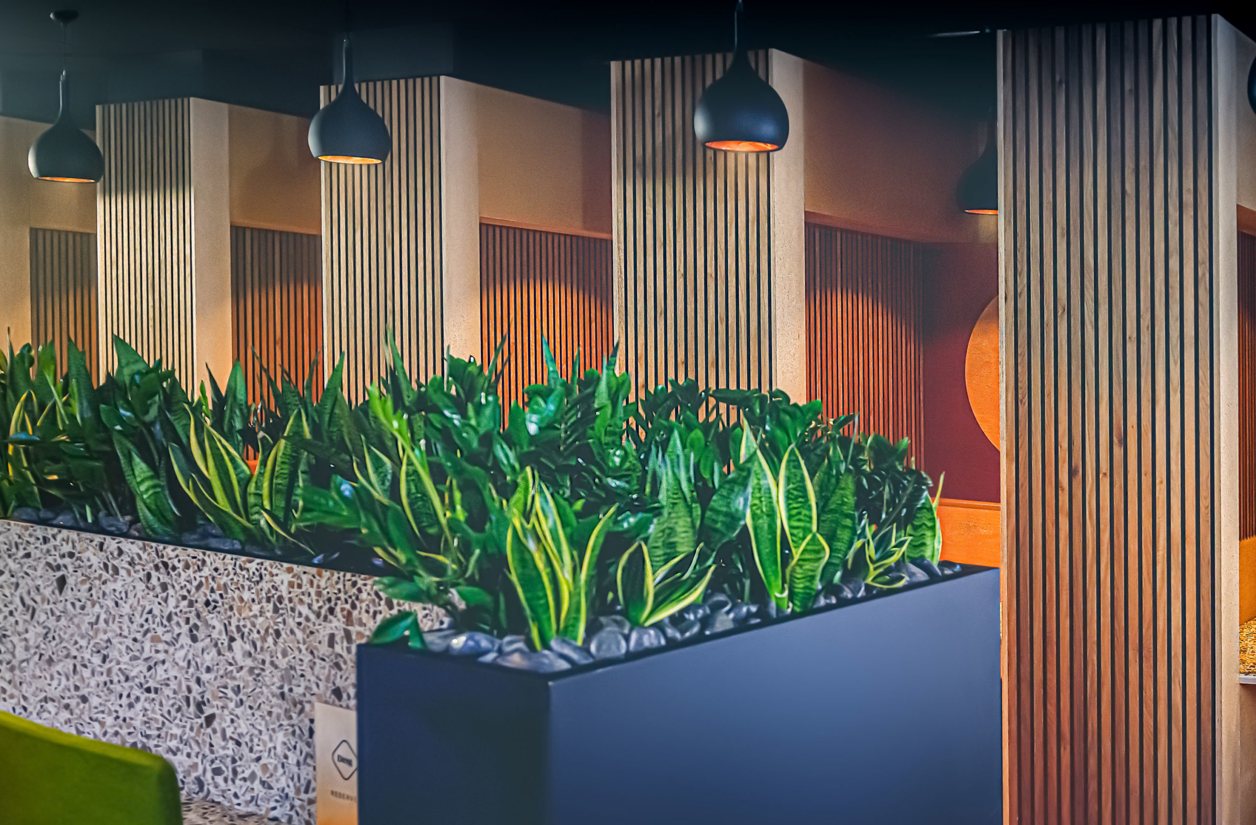 Office plants added to Desg Cardiff to enhance an existing installation