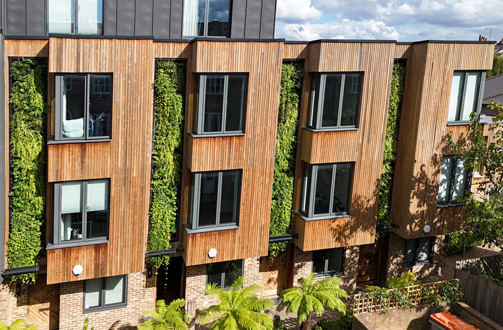 Inleaf delivers Living Wall improvements at Crouch End residential site